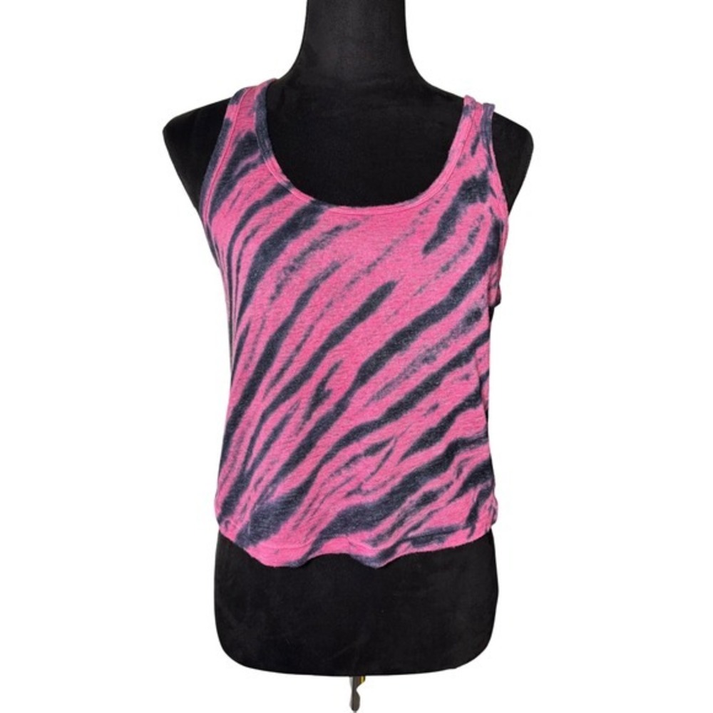 Aritizia LNA Made in‎ California Pink Zebra Print Sleeveless Tank Top XS